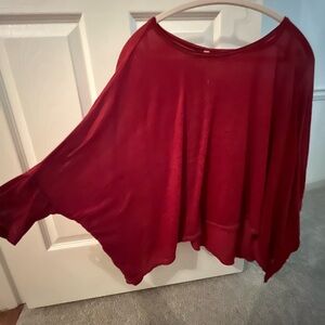 FREE PEOPLE MOVEMENT QUARTER SLEEVE TOP